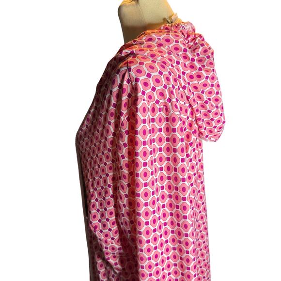 Cabana Life Coral Gables Hooded Cover Up, Plus Size 3X - Picture 12 of 12